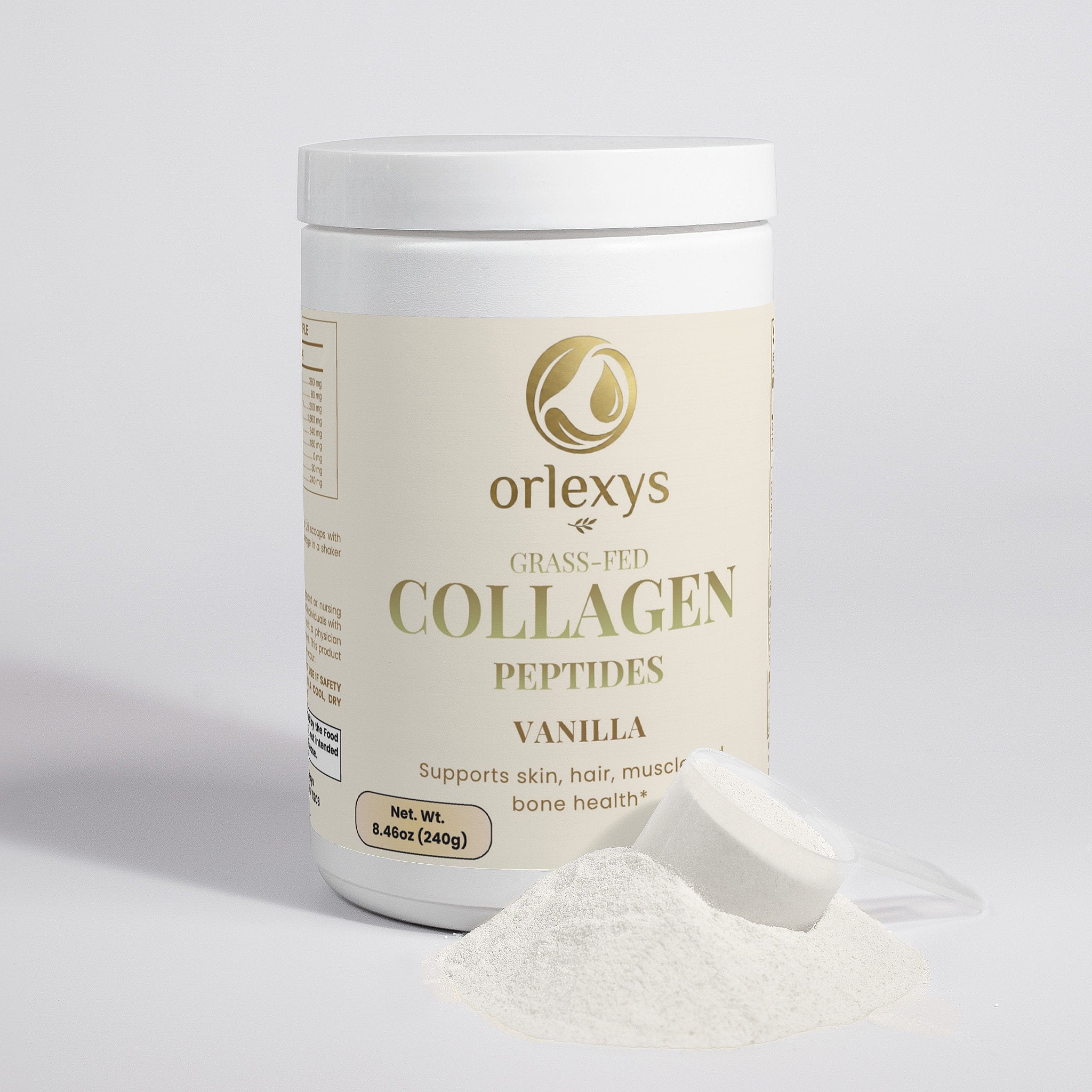 Grass-Fed Collagen Creamer (Vanilla)