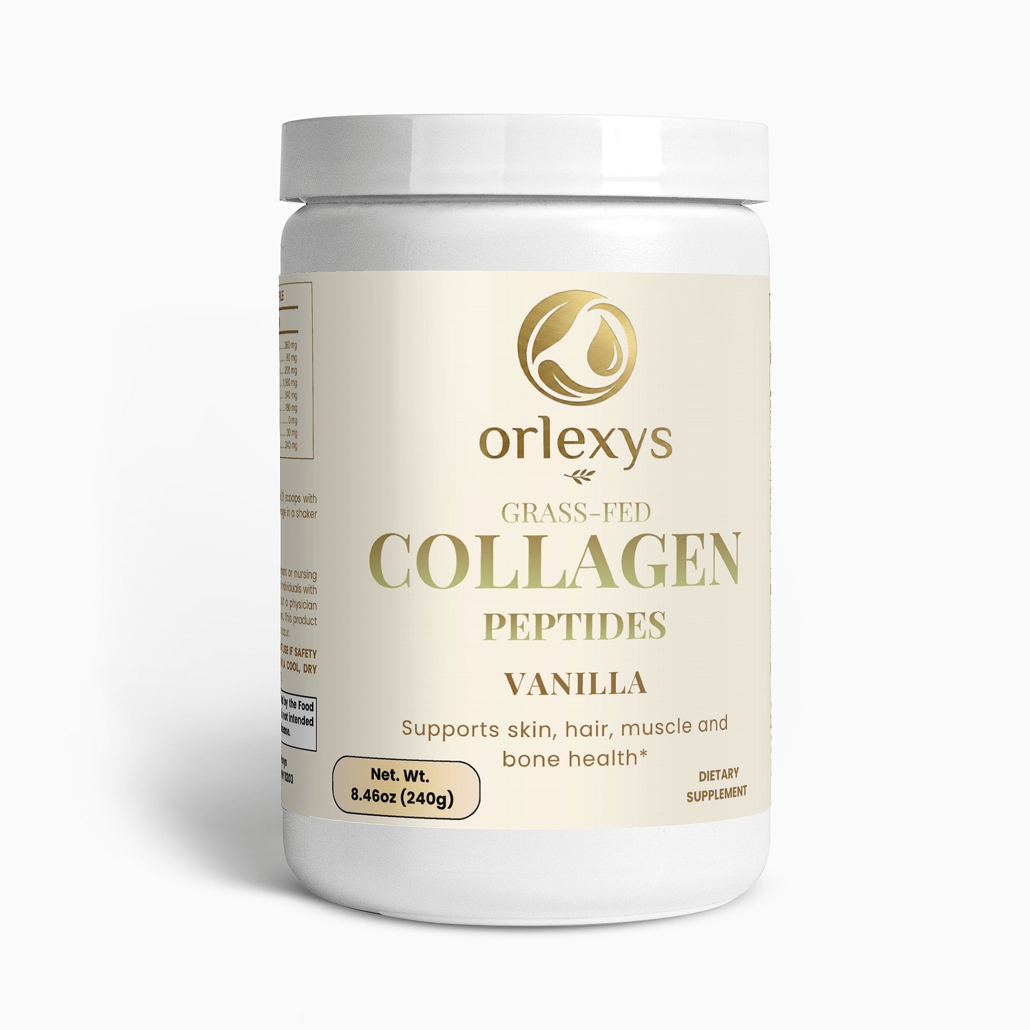 Grass-Fed Collagen Creamer (Vanilla)