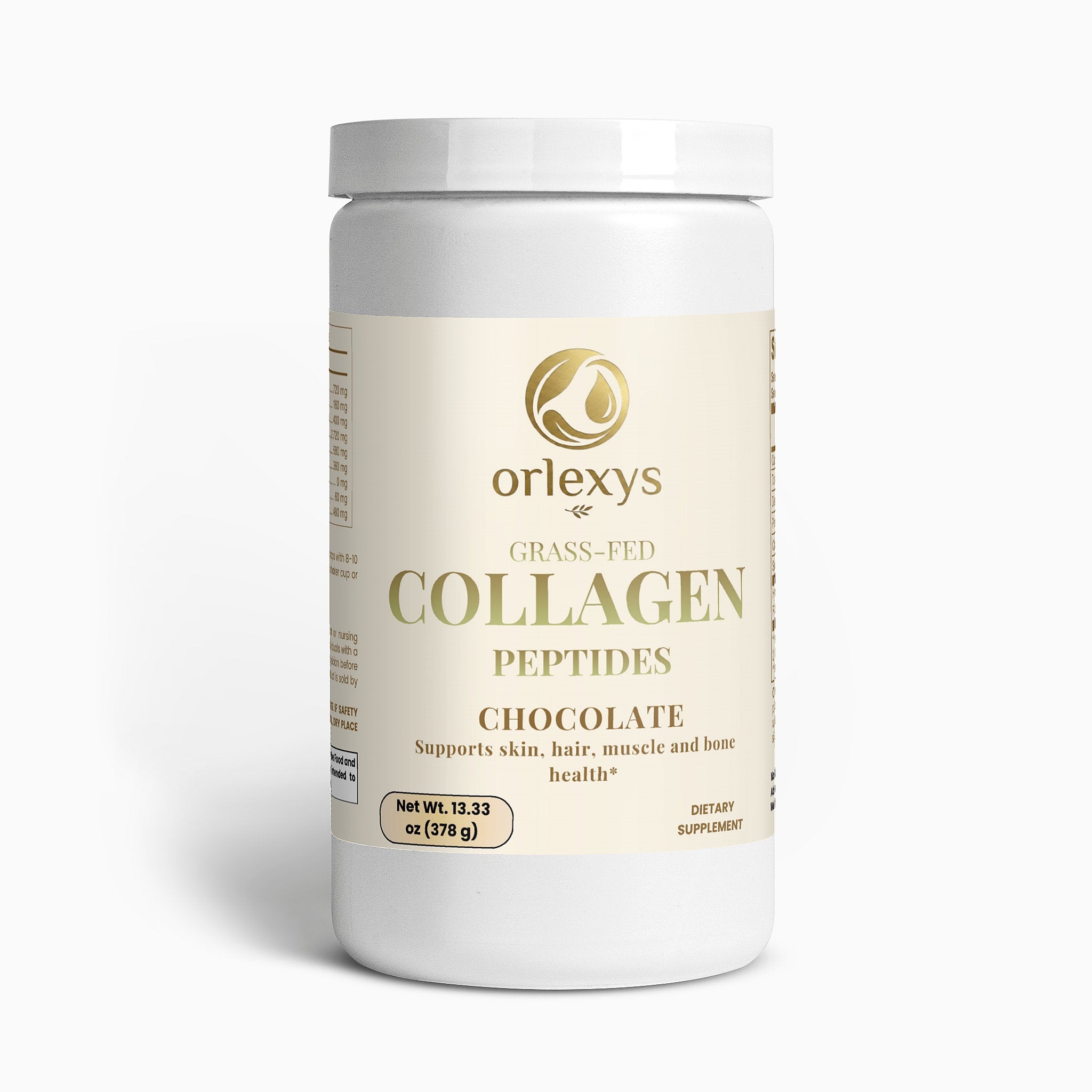 Grass-Fed Collagen Peptides Powder (Chocolate)