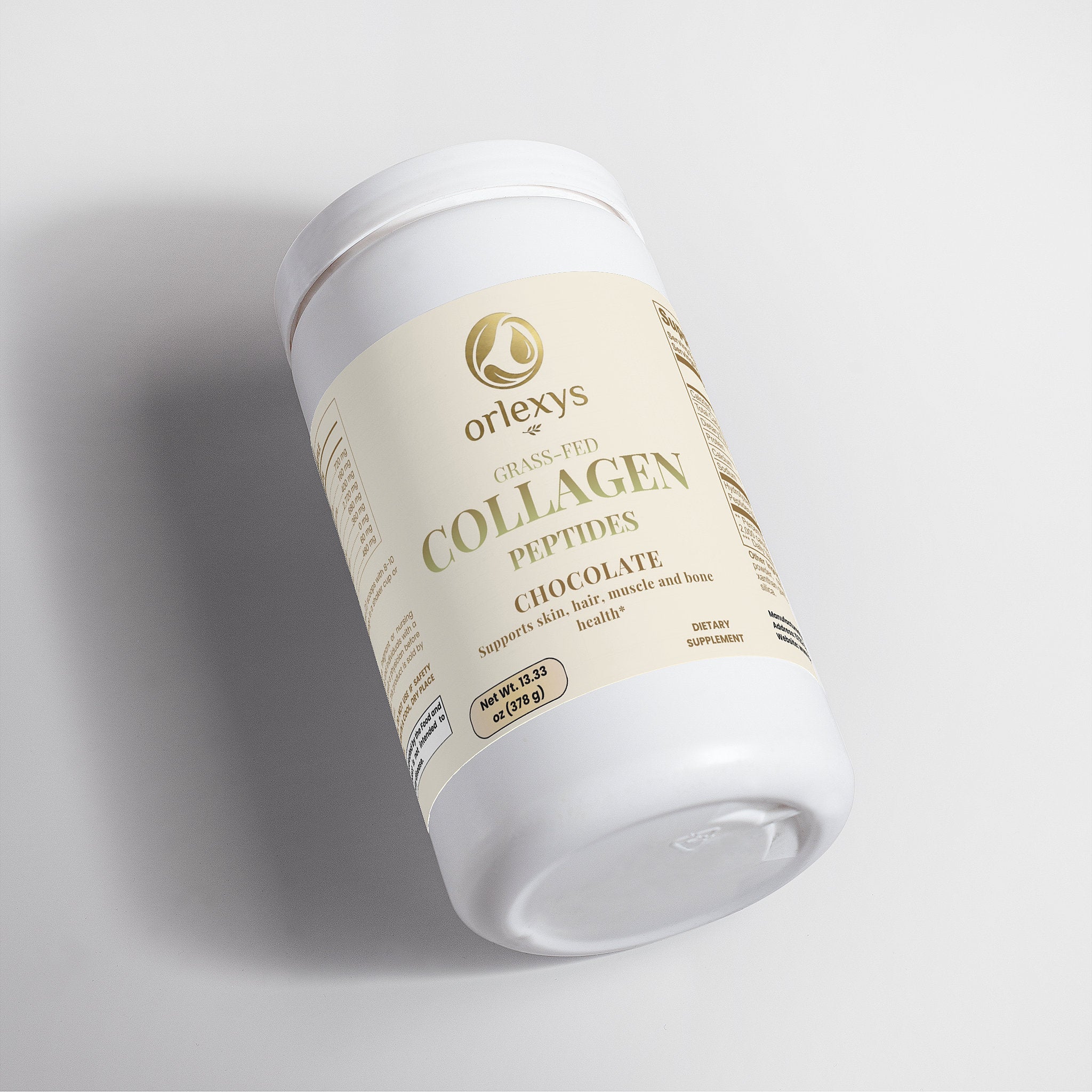 Grass-Fed Collagen Peptides Powder (Chocolate)