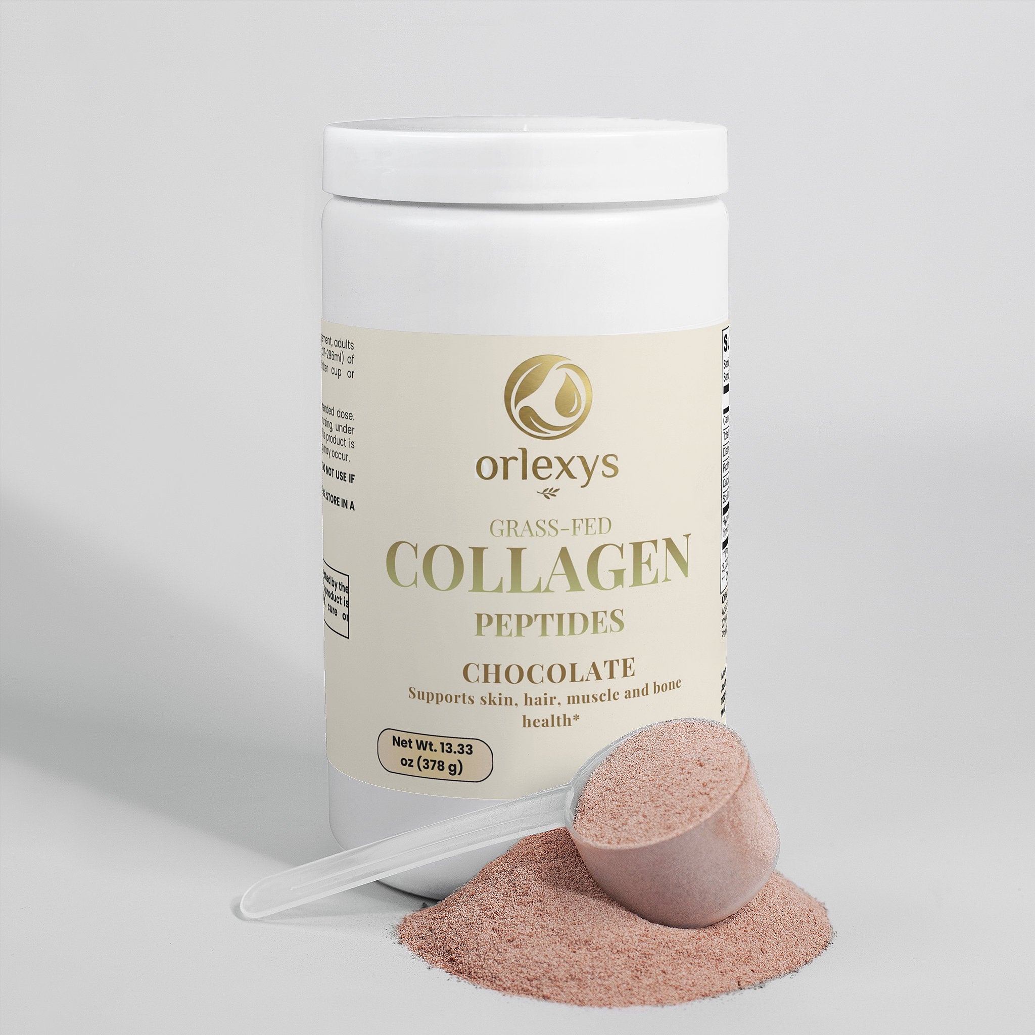 Grass-Fed Collagen Peptides Powder (Chocolate)