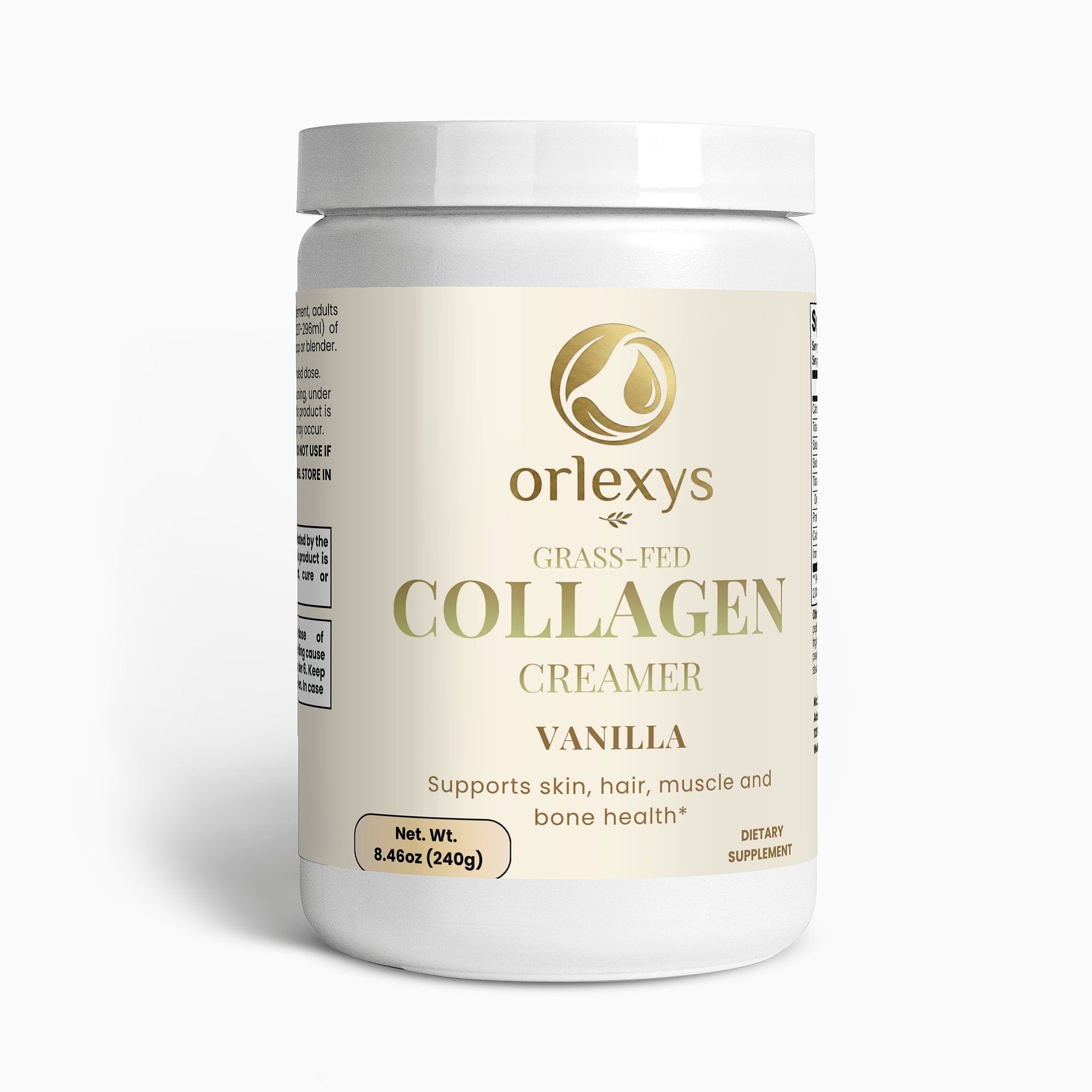 Grass-Fed Collagen Creamer (Vanilla)